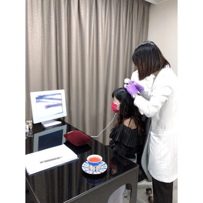 中醫生髮療程bloggerceci 頭皮檢測